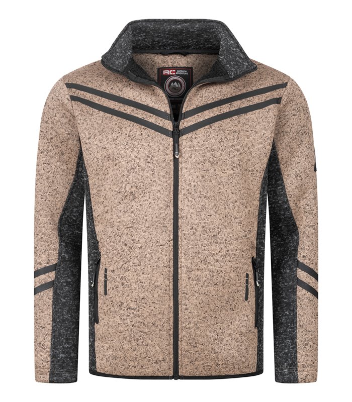 Rock Creek Herren Fleecejacke Melange Fleece H-373 