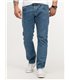 Lorenzo Loren Herren Jeans Regular Fit Dunkelgrau LL-4003