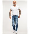 Rock Creek Herren Jeans Regular Fit Blau RC-2436