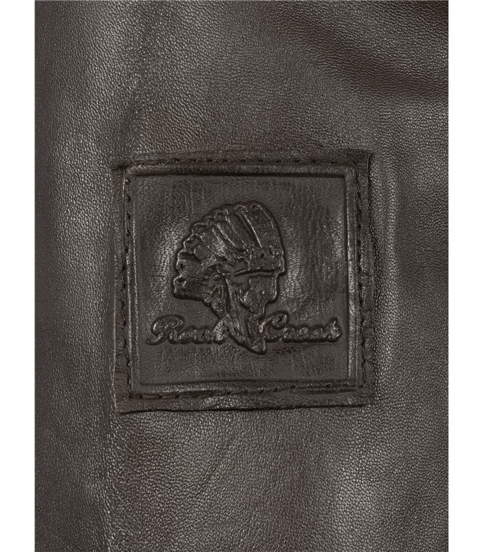 Rock Creek Herren Lederjacke Biker-Style H-291