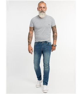 Rock Creek Herren Jeans Slim Fit Blau RC-2147