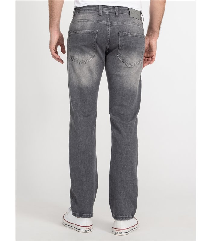 Rock Creek Herren Jeans Regular Fit Dunkelgrau RC-2439
