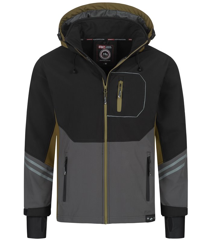 Rock Creek Herren Softshell Jacke Windbreaker H-344