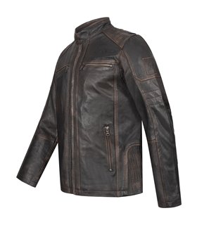 Rock Creek Herren Lederjacke H-383