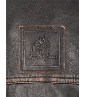 Rock Creek Herren Lederjacke H-383