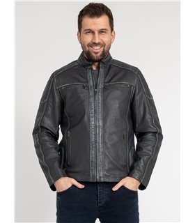 Rock Creek Herren Lederjacke H-383