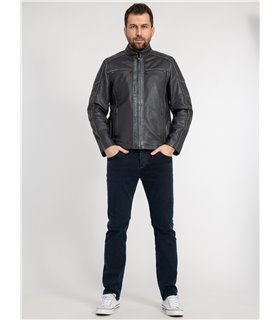 Rock Creek Herren Lederjacke H-383
