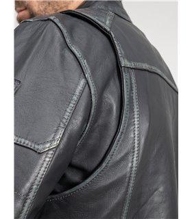 Rock Creek Herren Lederjacke H-383