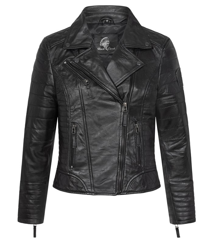 Rock Creek Damen Lederjacke D-513
