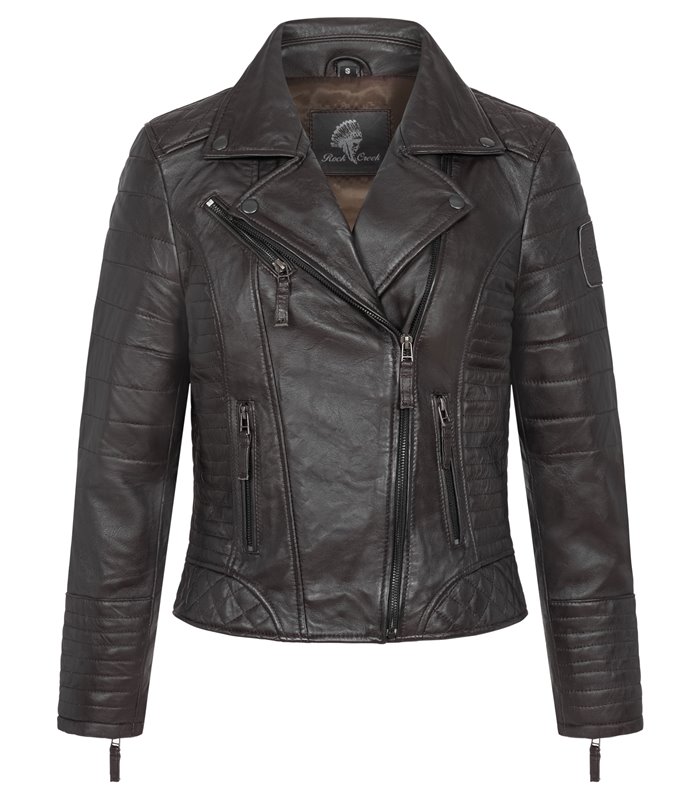 Rock Creek Damen Lederjacke D-513