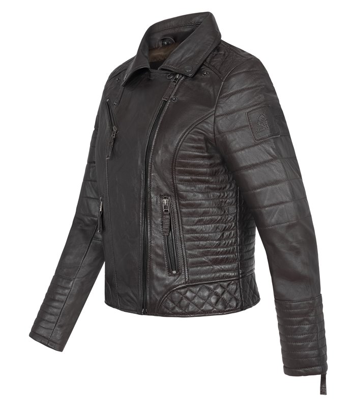 Rock Creek Damen Lederjacke D-513