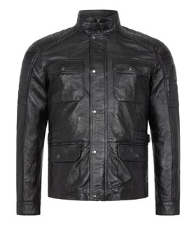 Rock Creek Herren Lederjacke H-382 
