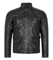 Rock Creek Herren Lederjacke H-382 