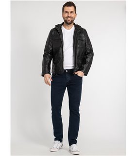 Rock Creek Herren Lederjacke H-382 