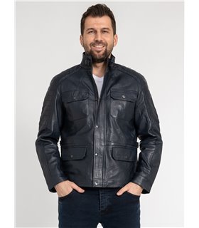 Rock Creek Herren Lederjacke H-382 