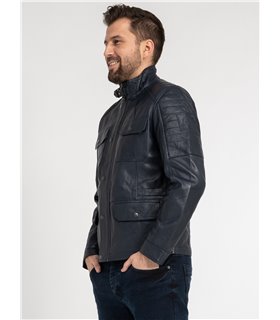 Rock Creek Herren Lederjacke H-382 