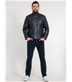 Rock Creek Herren Lederjacke H-382 