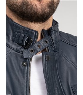 Rock Creek Herren Lederjacke H-382 