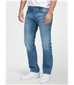 Lorenzo Loren Herren Jeans Regular Fit Hellblau LL-4011