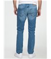Lorenzo Loren Herren Jeans Regular Fit Hellblau LL-4011