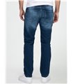 Lorenzo Loren Herren Jeans Regular Fit Dunkelblau LL-4012