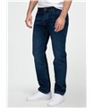 Lorenzo Loren Herren Jeans Regular Fit Dunkelblau LL-4013