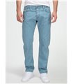 Lorenzo Loren Herren Jeans Regular Fit Hellblau LL-4014