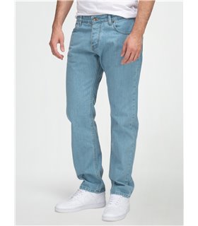 Lorenzo Loren Herren Jeans Regular Fit Hellblau LL-4014