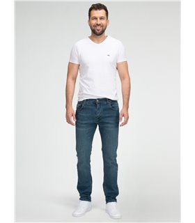 Lorenzo Loren Herren Jeans Regular Fit Blau LL-4016