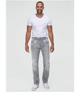 Lorenzo Loren Jeans Grau LL-4019