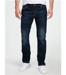 Lorenzo Loren Herren Jeans Regular Fit Blau LL-4022