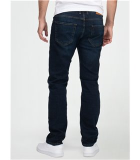 Lorenzo Loren Herren Jeans Regular Fit Blau LL-4022