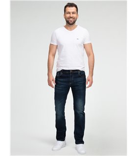 Lorenzo Loren Herren Jeans Regular Fit Blau LL-4022