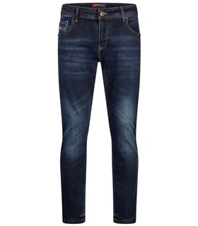 Lorenzo Loren Herren Jeans Regular Fit Blau LL-4022