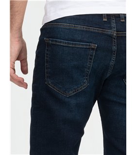Lorenzo Loren Herren Jeans Regular Fit Blau LL-4022