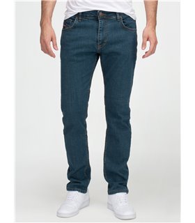 Lorenzo Loren Herren Jeans Regular Fit Blau LL-4015