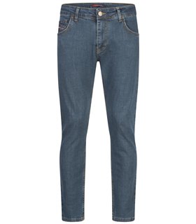 Lorenzo Loren Herren Jeans Regular Fit Blau LL-4015
