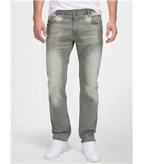 Lorenzo Loren Herren Jeans Regular Fit Grau LL-4018