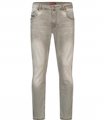 Lorenzo Loren Herren Jeans Regular Fit Grau LL-4018