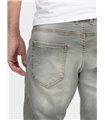 Lorenzo Loren Herren Jeans Regular Fit Grau LL-4018